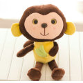 Brinquedos macios de pelúcia brinquedo longos braços e pernas macaco brinquedo de pelúcia para a menina